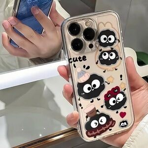 IPHONE 16 PRO- Brand new Cute tiny soot balls character phone case